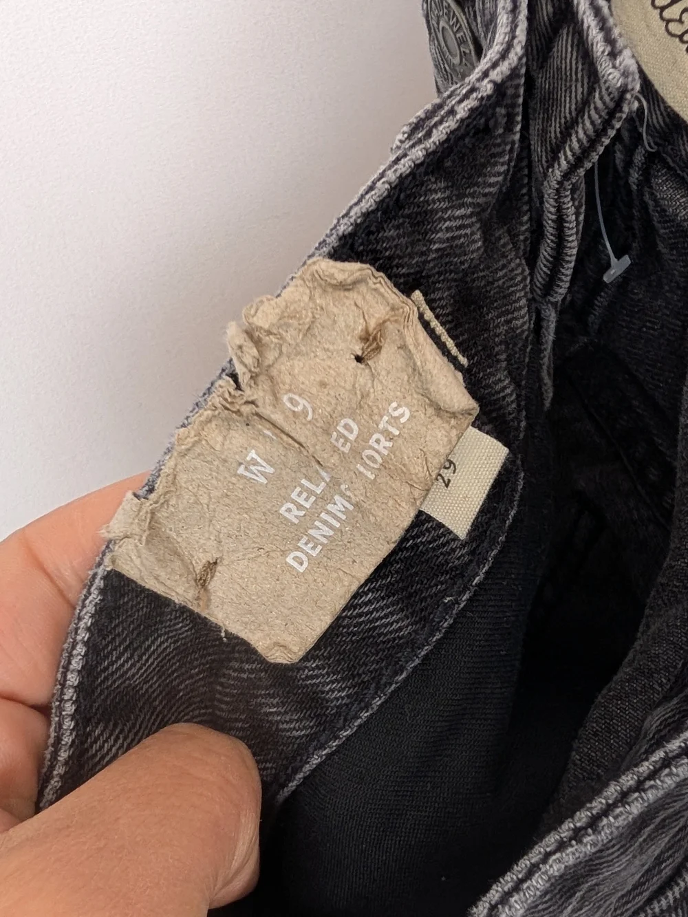 Madewell Relaxed Denim Shorts Bienville Wash